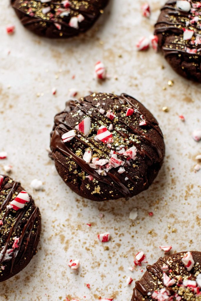 How to Make it Peppermint Chocolate Brownie Cookies