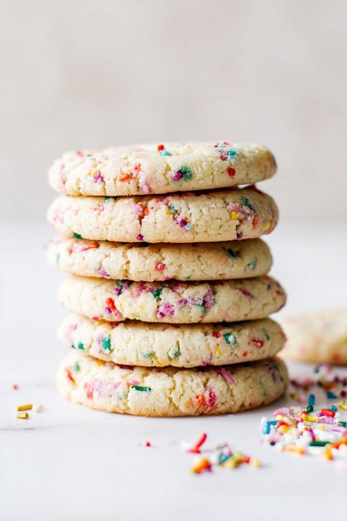 How to Make Them Funfetti Cake Mix Cookies
