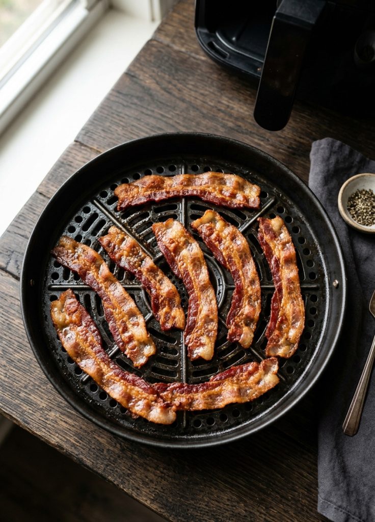How to Make It Crispy Air Fryer Bacon