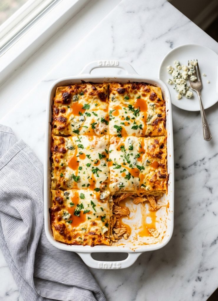 How to Make It Buffalo Chicken Lasagna