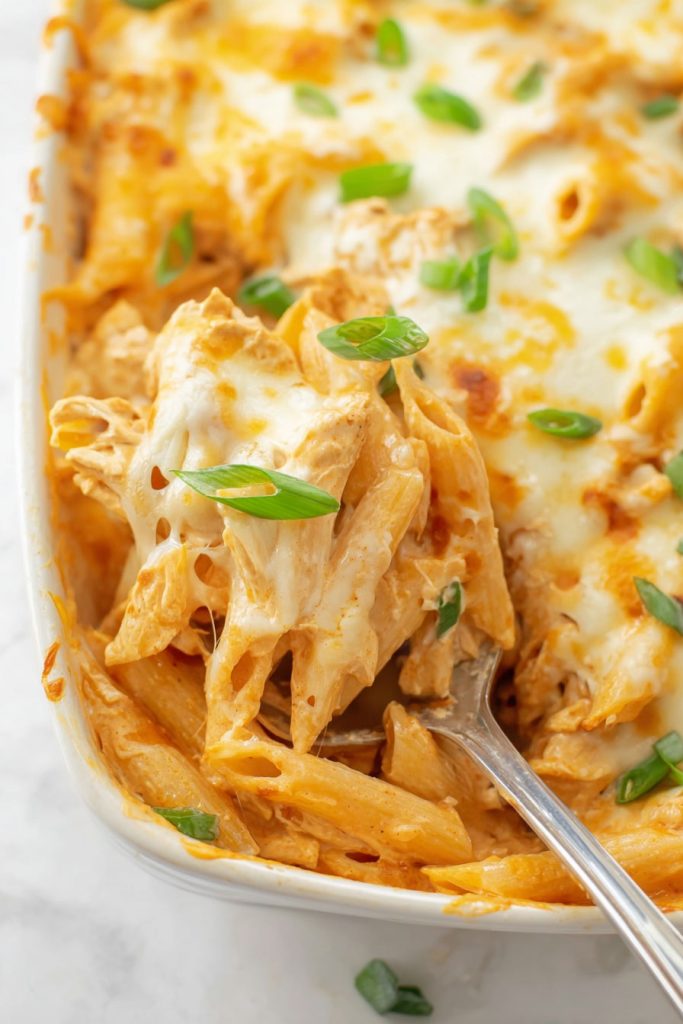 How to make Buffalo Chicken Casserole