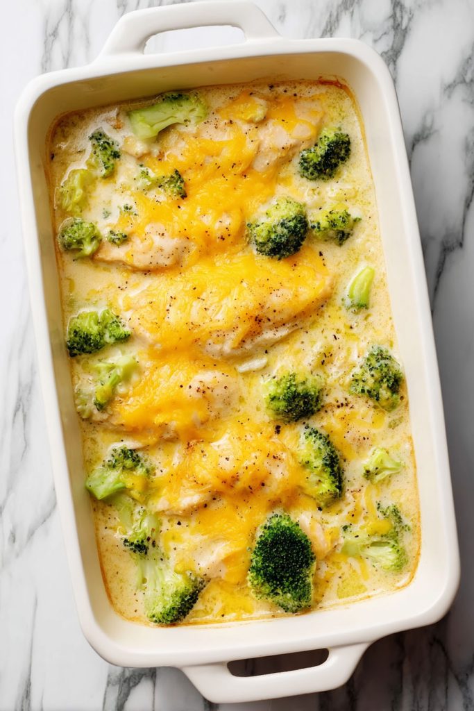 How to make Cheddar Broccoli Chicken Bake