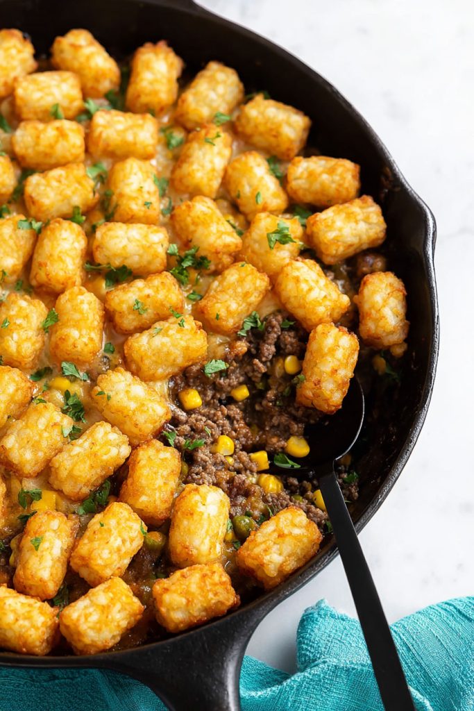 How to make Tater Tot Shepherd’s Pie