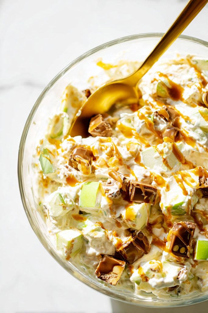 How to Make Snickers Salad
