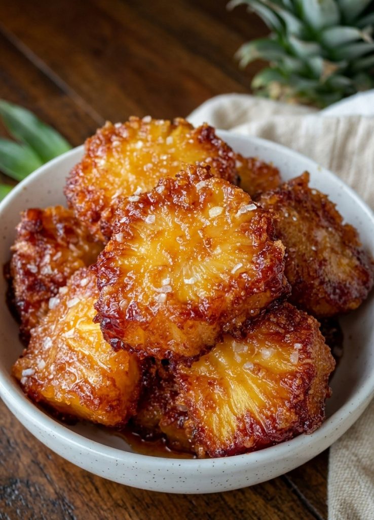 How to Cut a Pineapple Air Fryer Pineapple Chunks Recipe