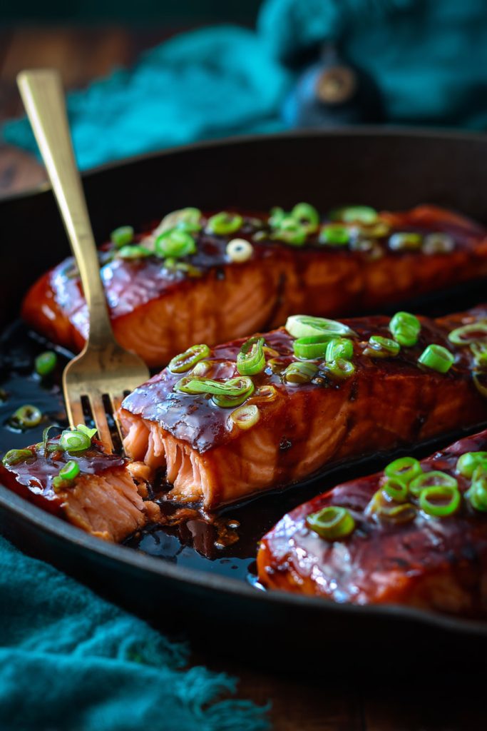How to Make It Maple Glazed Salmon