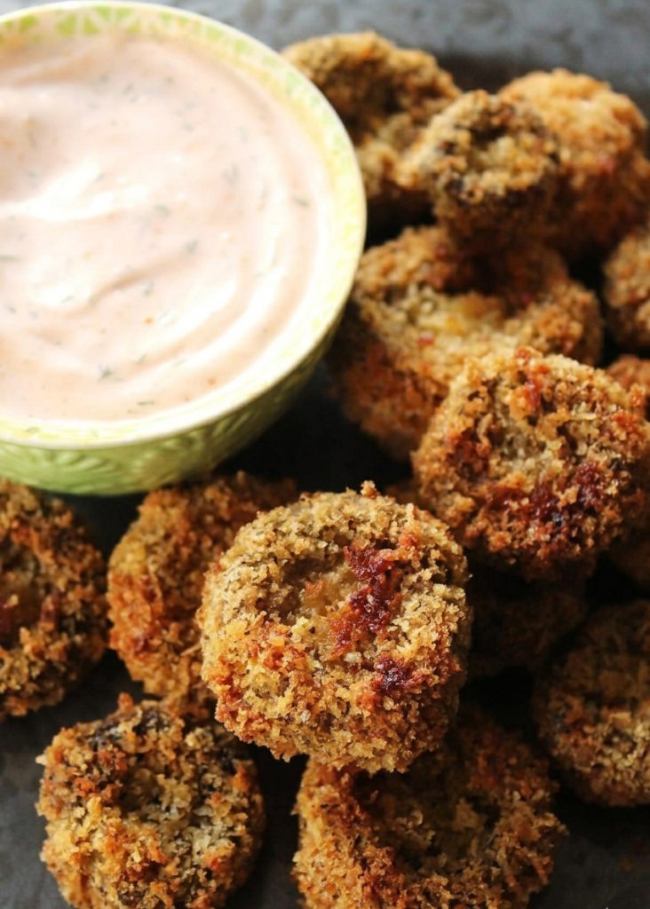 How to Make Them Air Fryer Fried Mushrooms