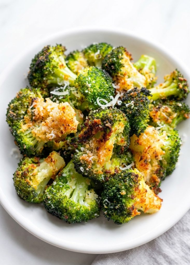  How to make Air Fryer Garlic Parmesan Broccoli