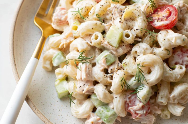 Creamy Tuna Pasta Salad