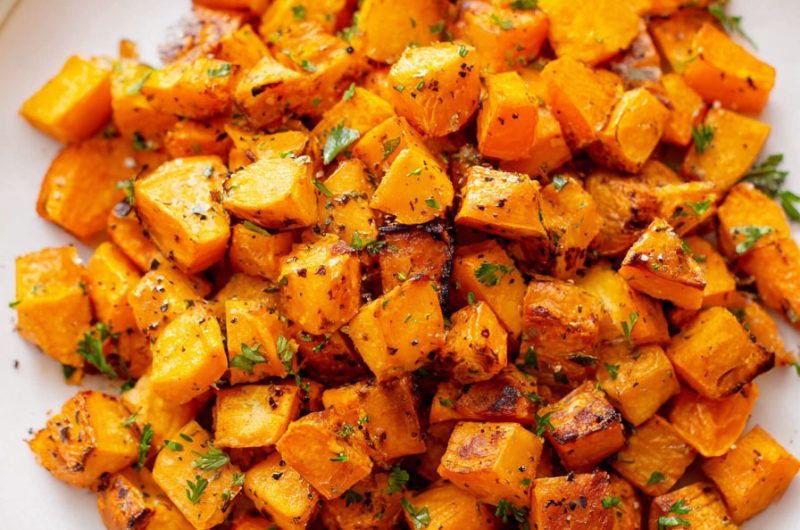 Easy Roasted Sweet Potatoes