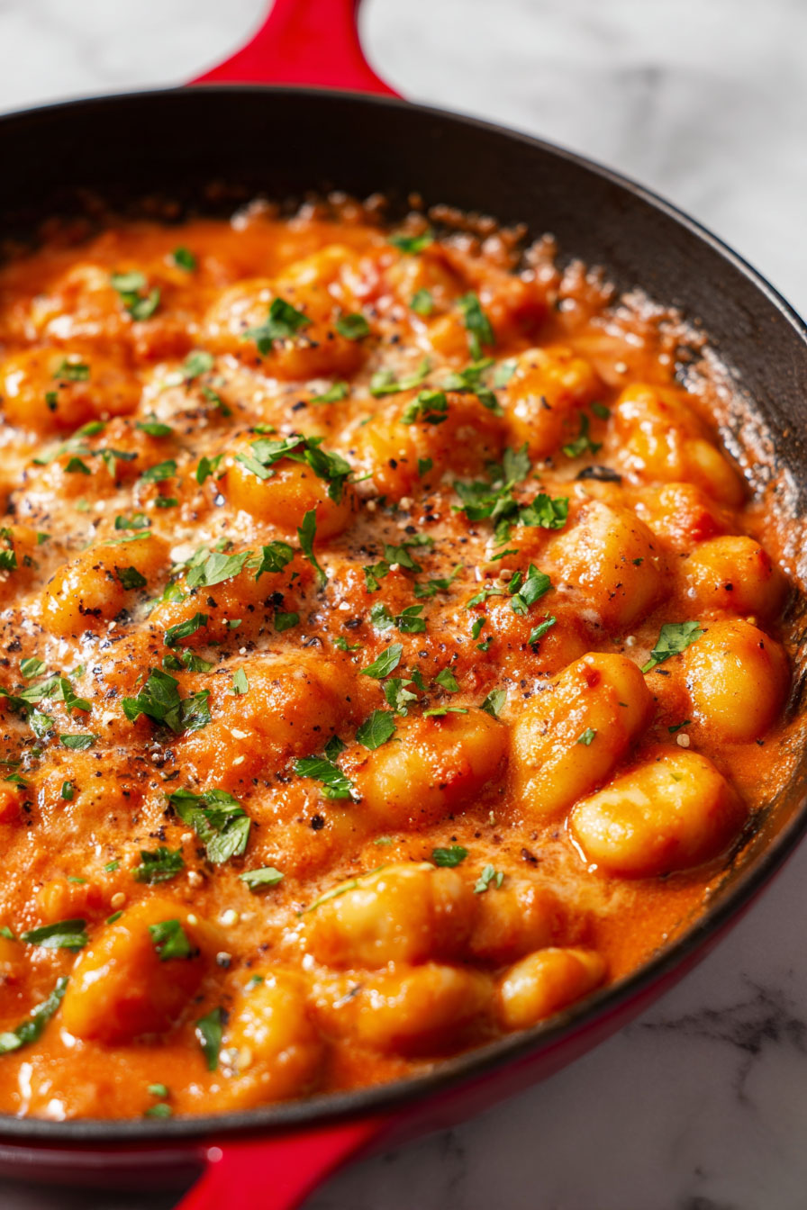 Gnocchi with Tomato Sauce