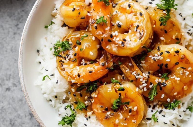 Sesame Ginger Shrimp