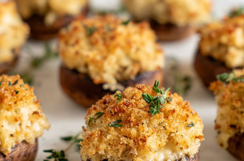 Simple Stuffed Mushrooms