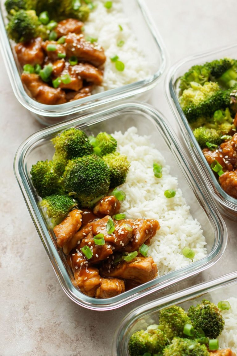 Teriyaki Chicken Meal Prep Bowls