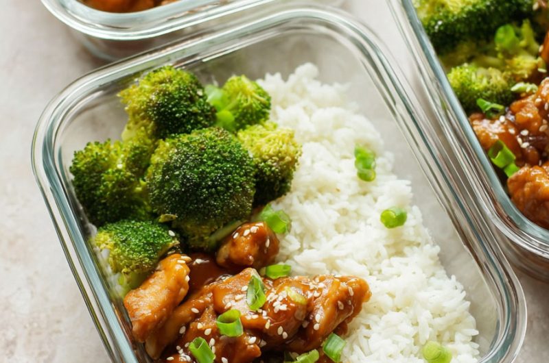 Teriyaki Chicken Meal Prep Bowls