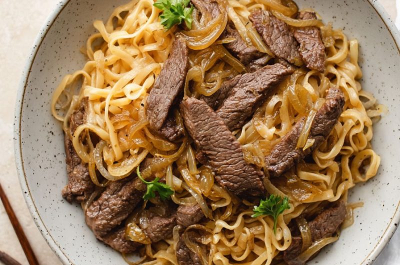 Beef and Noodles