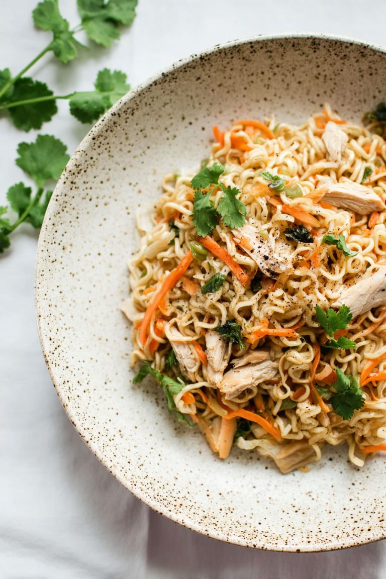 Easy Chicken Ramen Stir-Fry