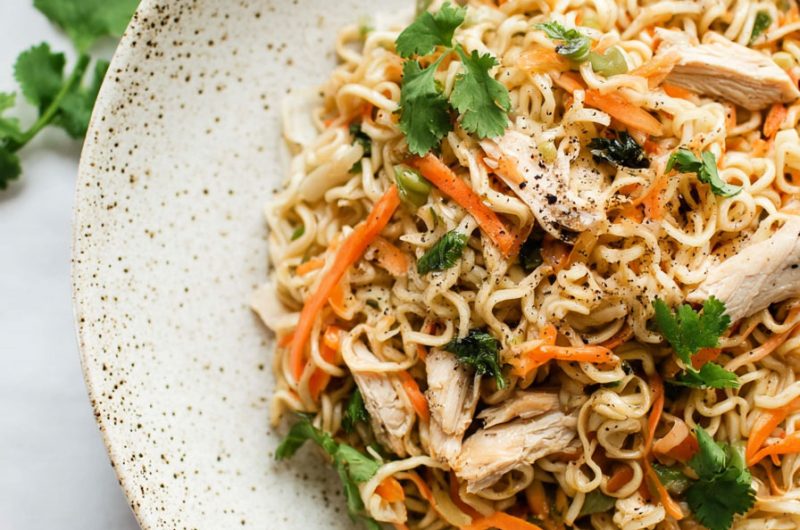 Easy Chicken Ramen Stir-Fry
