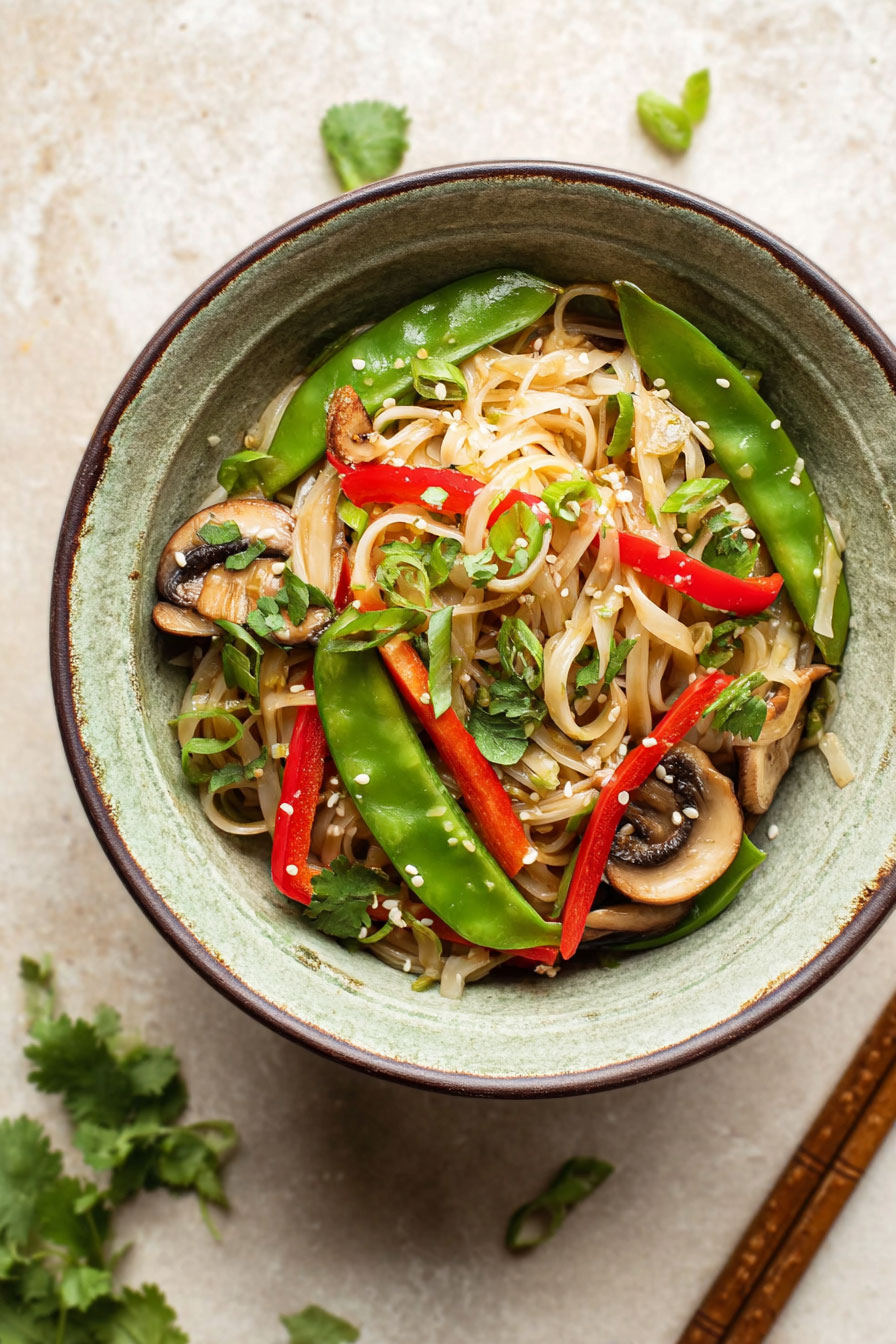 Vegan Rice Noodles Recipe