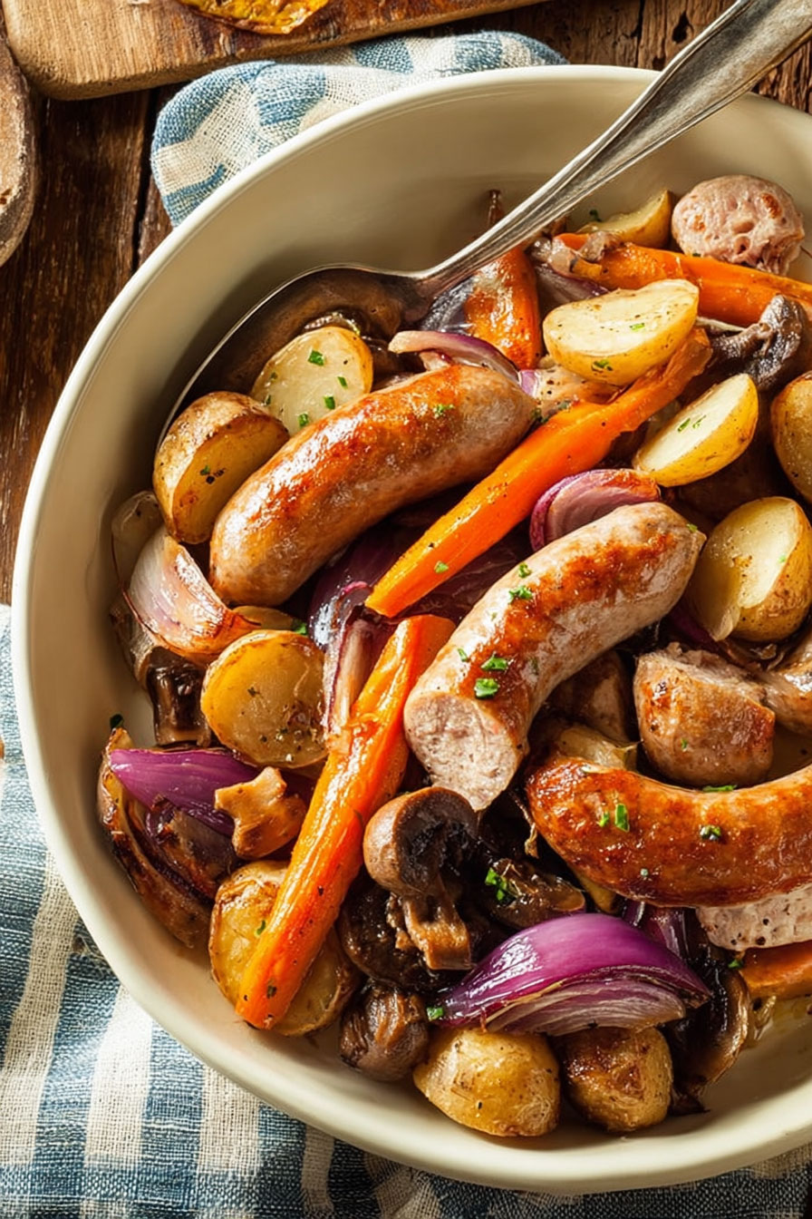 Bratwurst Dinner