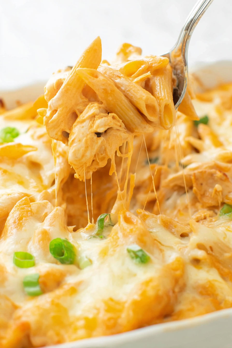 Buffalo Chicken Casserole