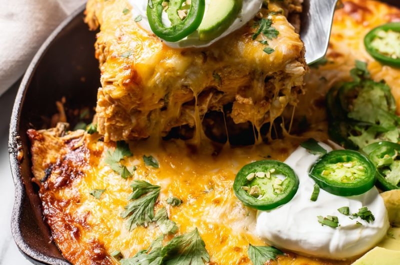 Chicken Enchilada Skillet