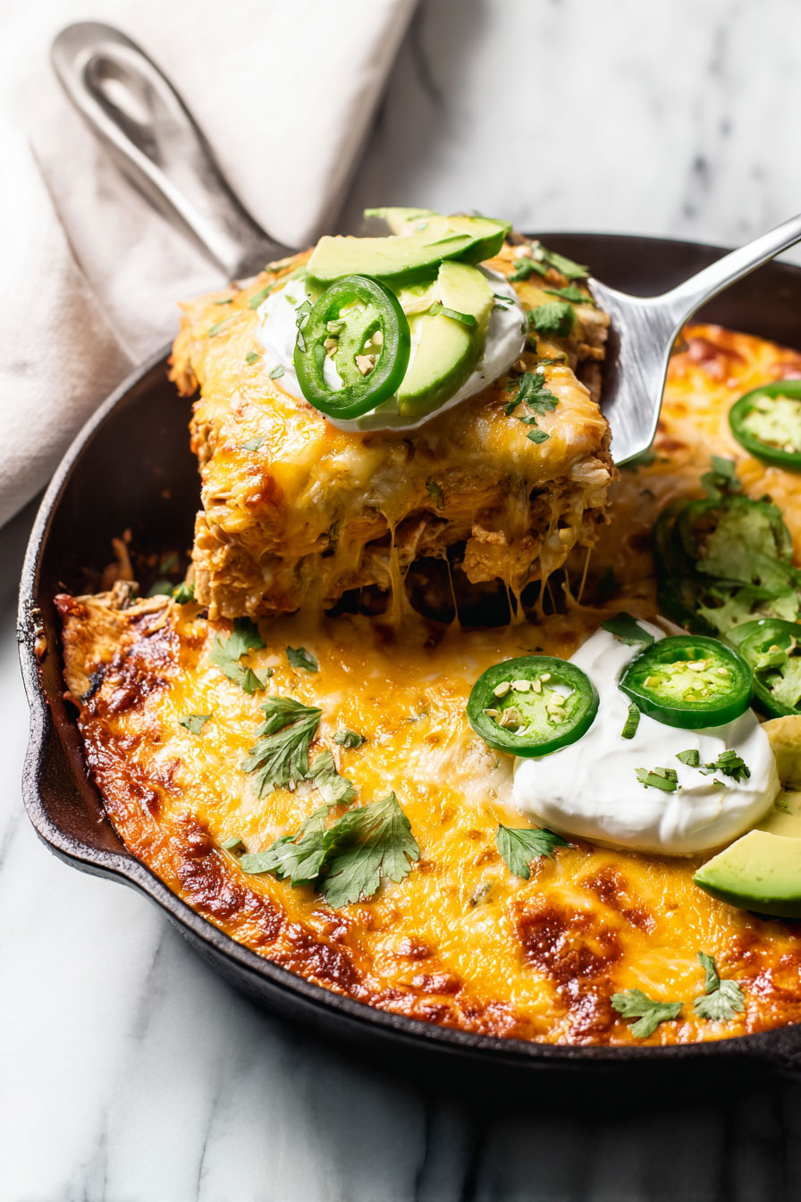 Chicken Enchilada Skillet