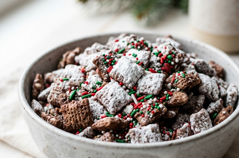 Christmas Puppy Chow Recipe