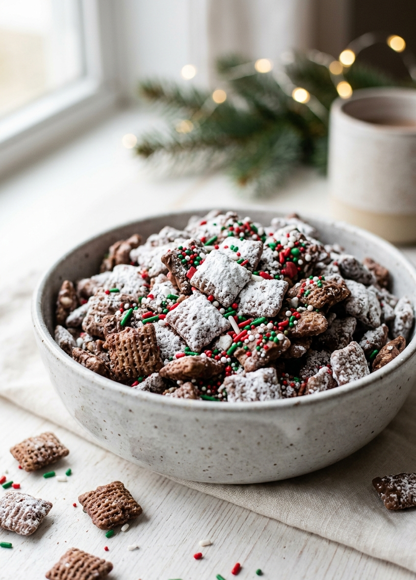 Christmas Puppy Chow Recipe