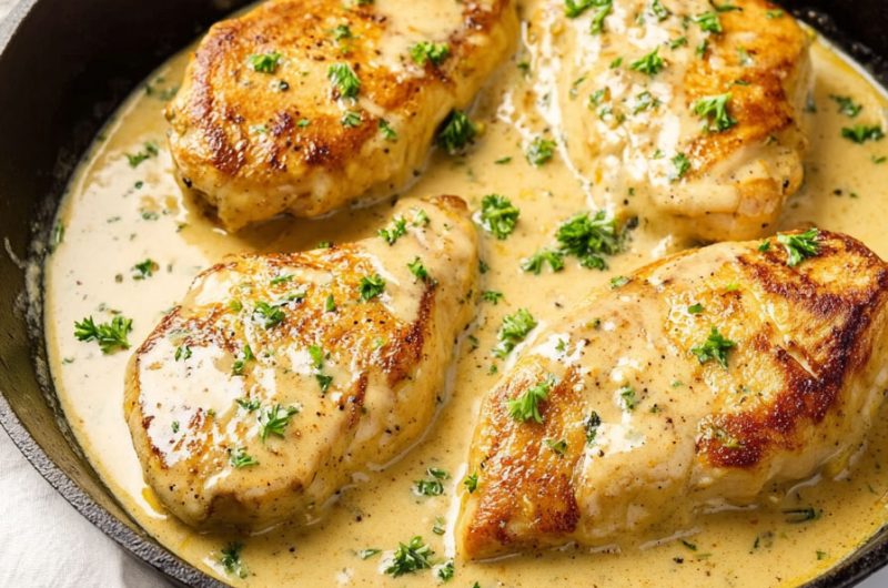Creamy Honey Mustard Chicken