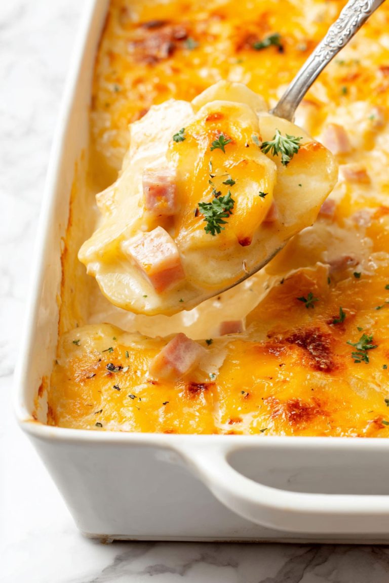 Easy Ham and Potato Casserole