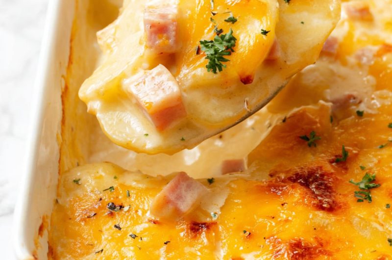 Easy Ham and Potato Casserole