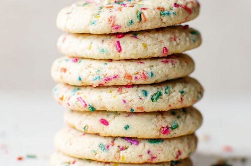 Funfetti Cake Mix Cookies
