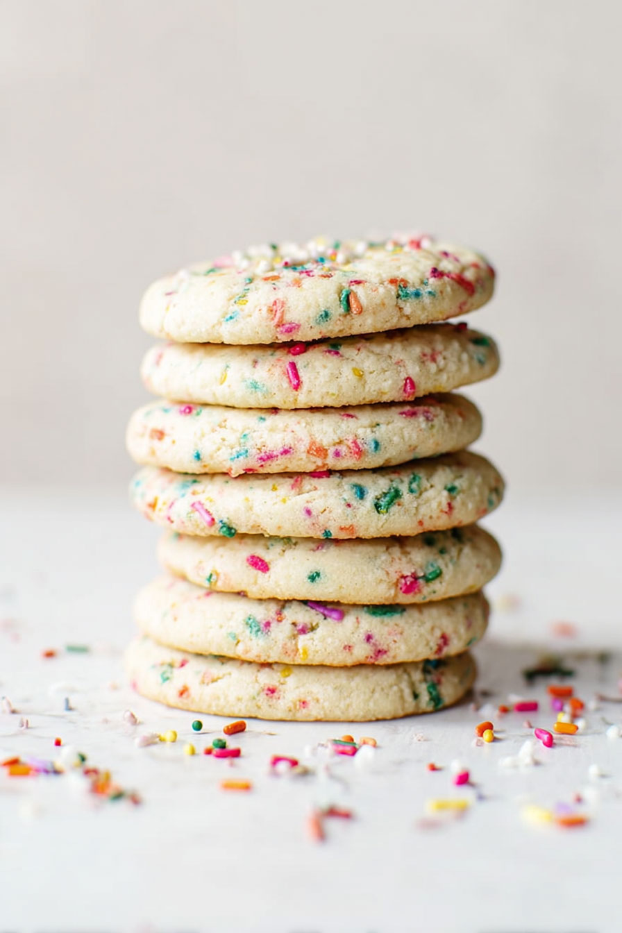 Funfetti Cake Mix Cookies