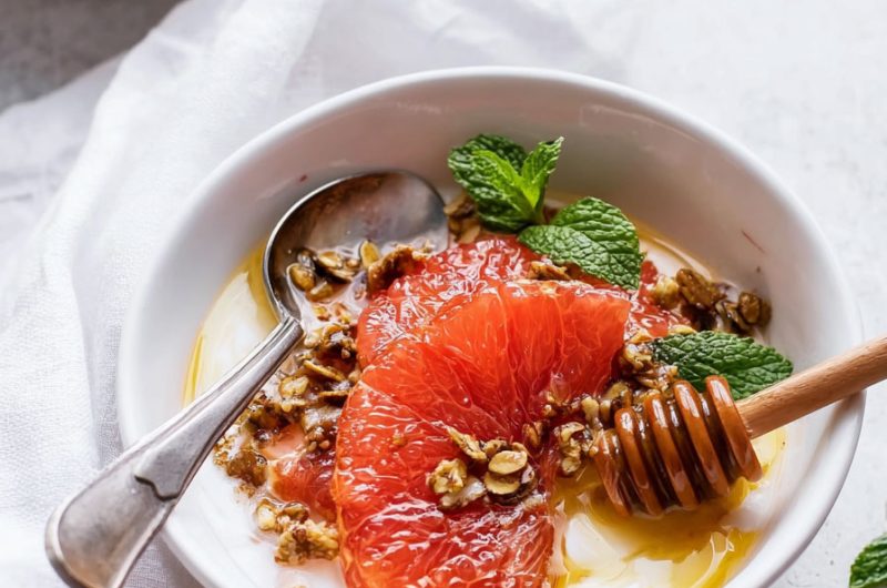 Grapefruit Brûlée Breakfast Bowl