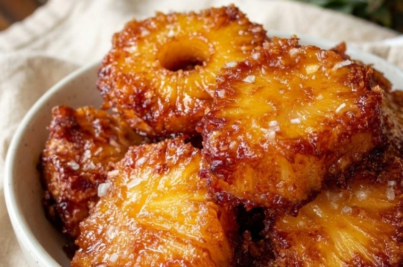 Air Fryer Pineapple Chunks Recipe