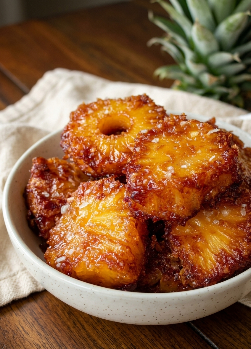Air Fryer Pineapple Chunks Recipe