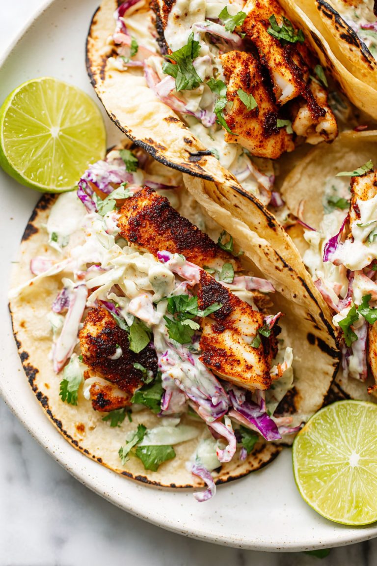 Blackened Fish Tacos