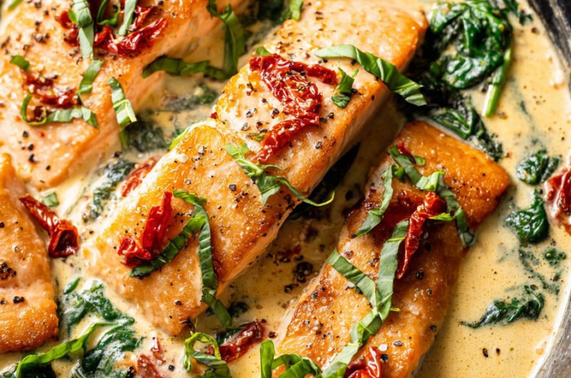 Creamy Tuscan Salmon