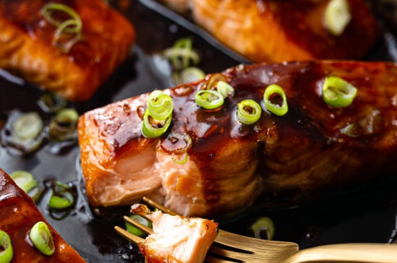 Maple Glazed Salmon