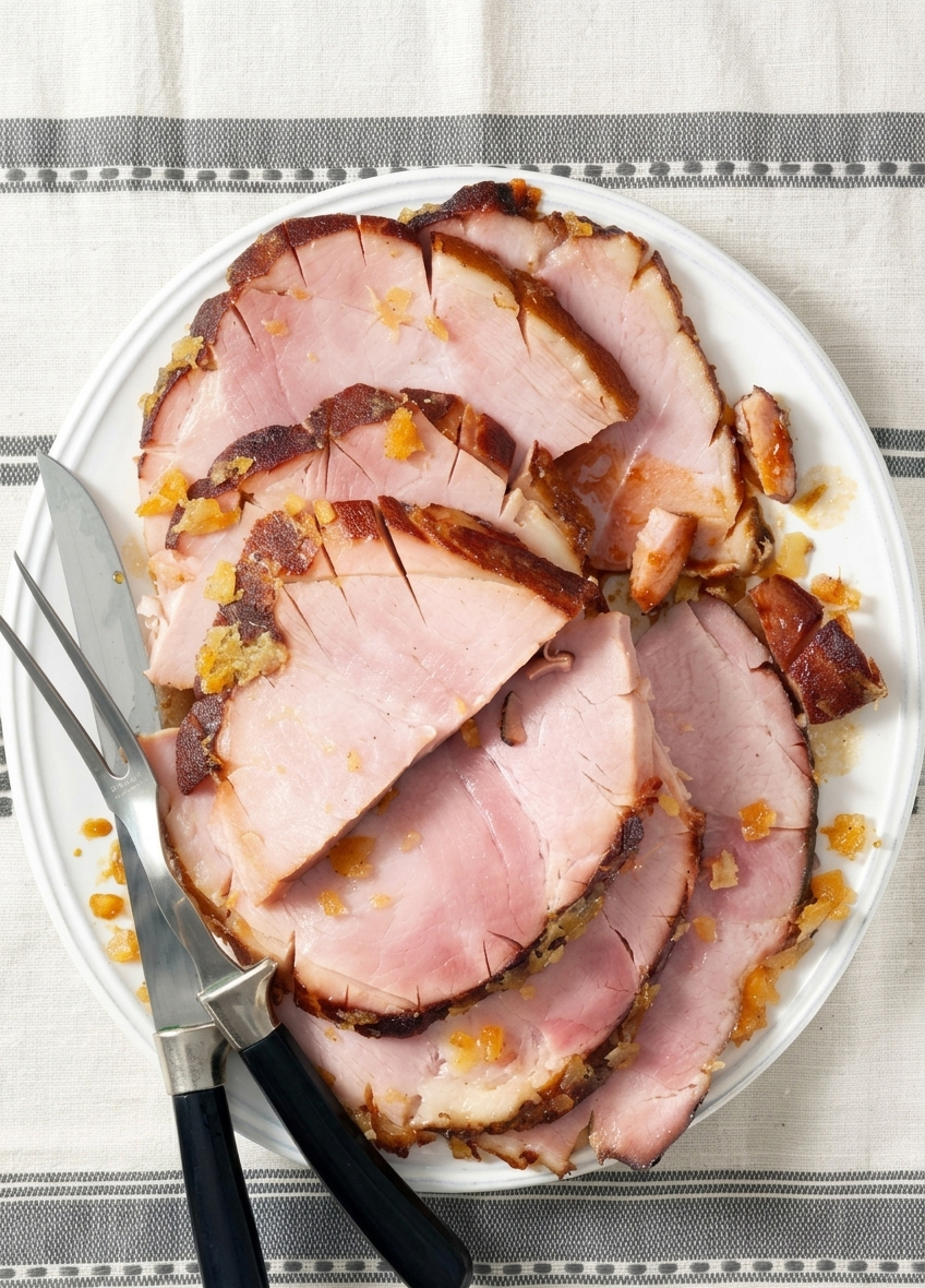 Pineapple-Glazed Ham