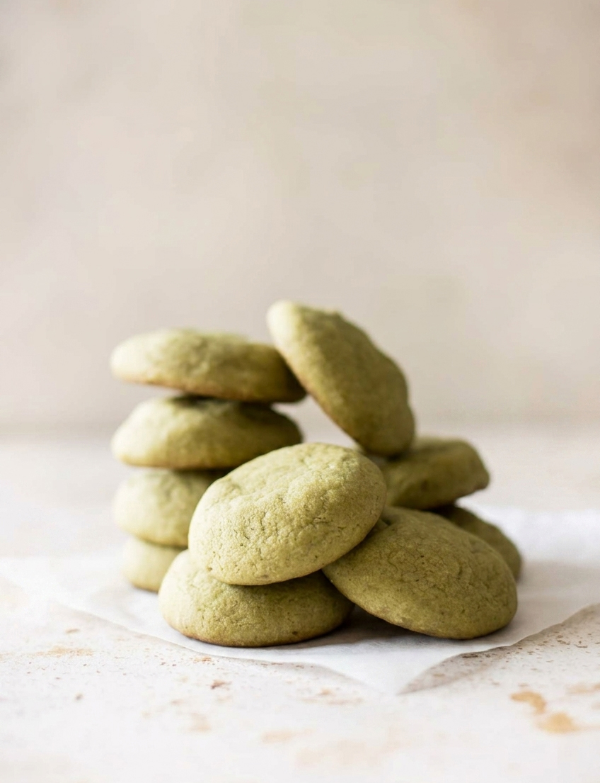 Vegan Matcha Cookies